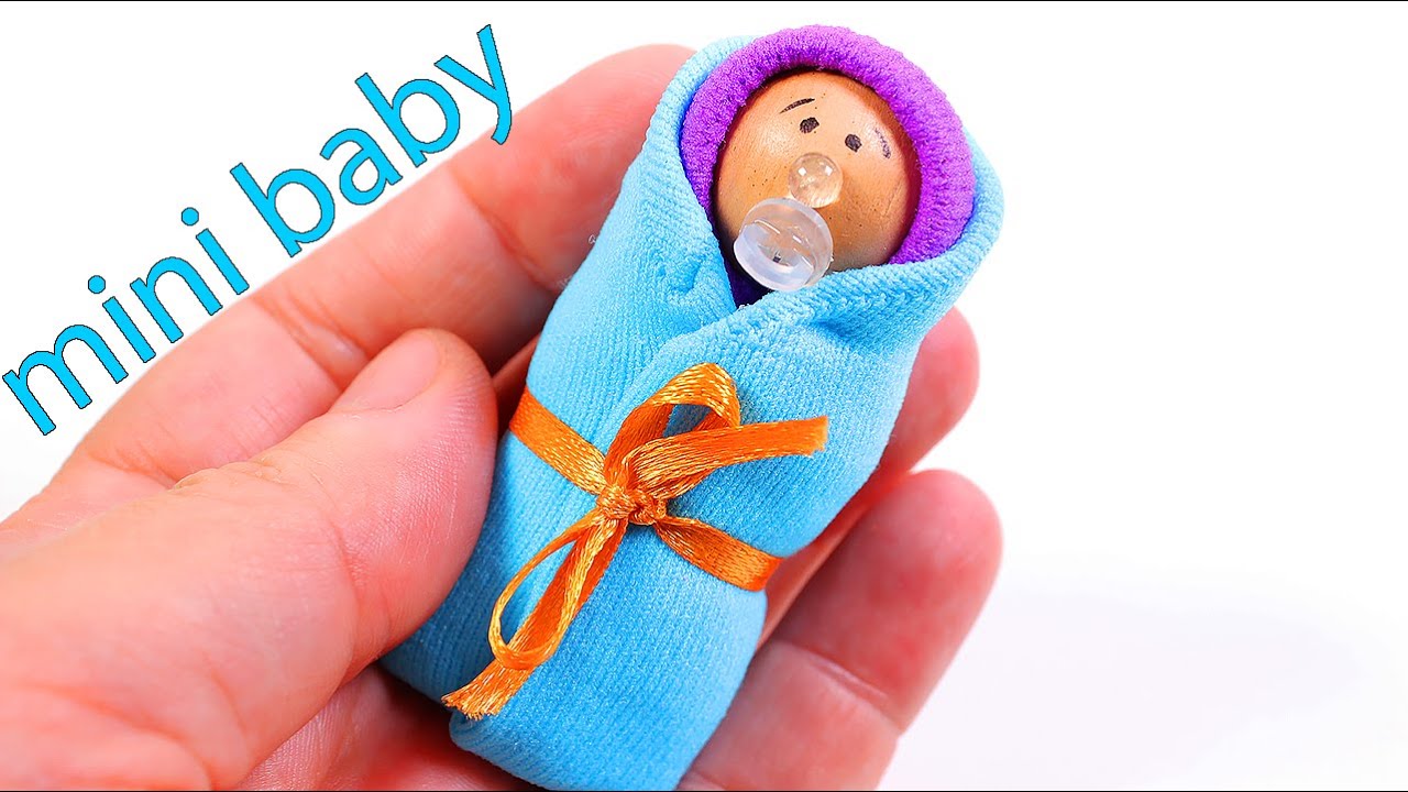 1280x720 Diy Miniature Baby For A Barbie Doll