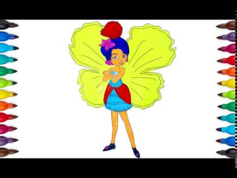 480x360 how to draw barbie doll barbie color for kids l barbie drawing