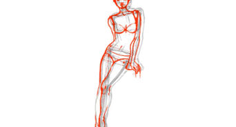 342x184 How To Draw Barbie Steps