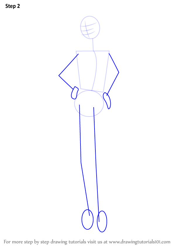 598x842 Learn How To Draw A Barbie Doll