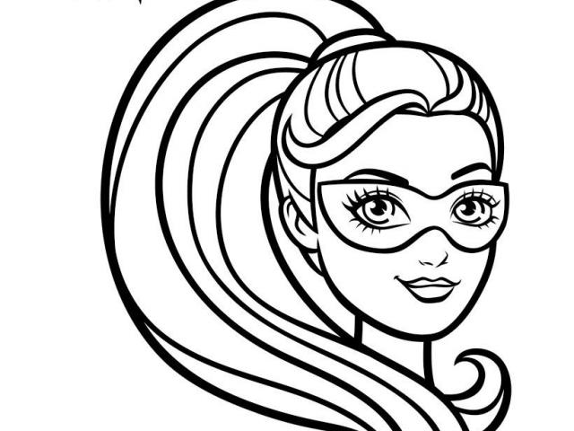 640x480 Free Drawn Barbie, Download Free Clip Art