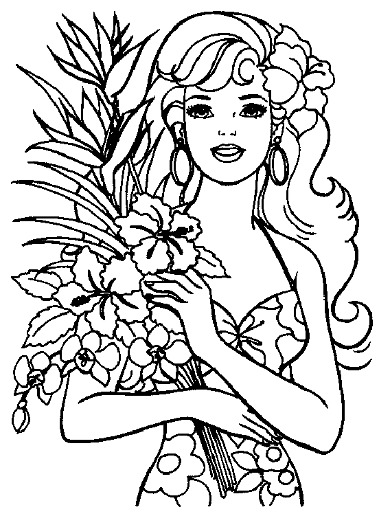 552x767 Coloring Pages For Kids Barbie Coloring Pages For Kids Barbie