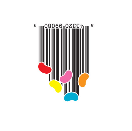 455x450 Cool And Creative Bar Code Designs