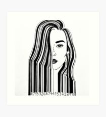 210x230 Barcode Drawing Art Prints Redbubble