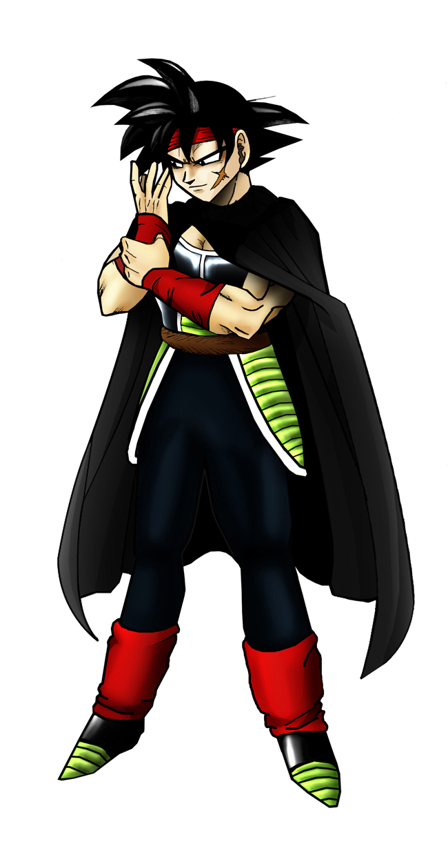 650x1239 Bardock Looking Evil! With A Cape!