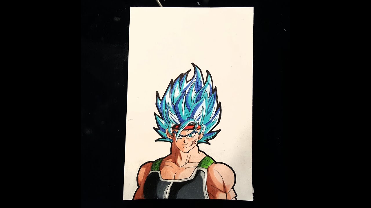 1280x720 Drawing Bardock I Dragon Ball Z I Iprismaart