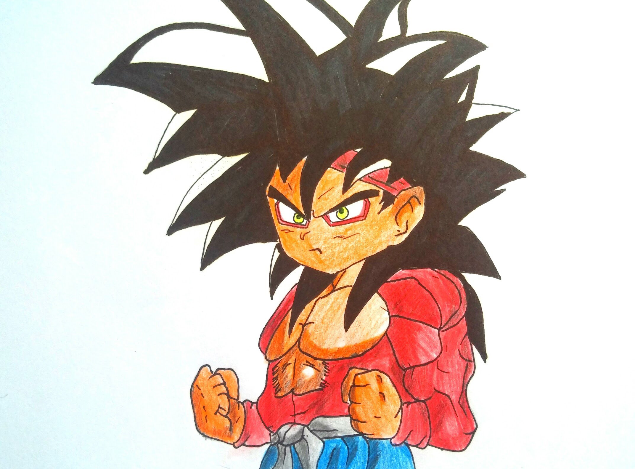 2145x1583 how to draw chibi goku goku chibi drawing layout alimb us