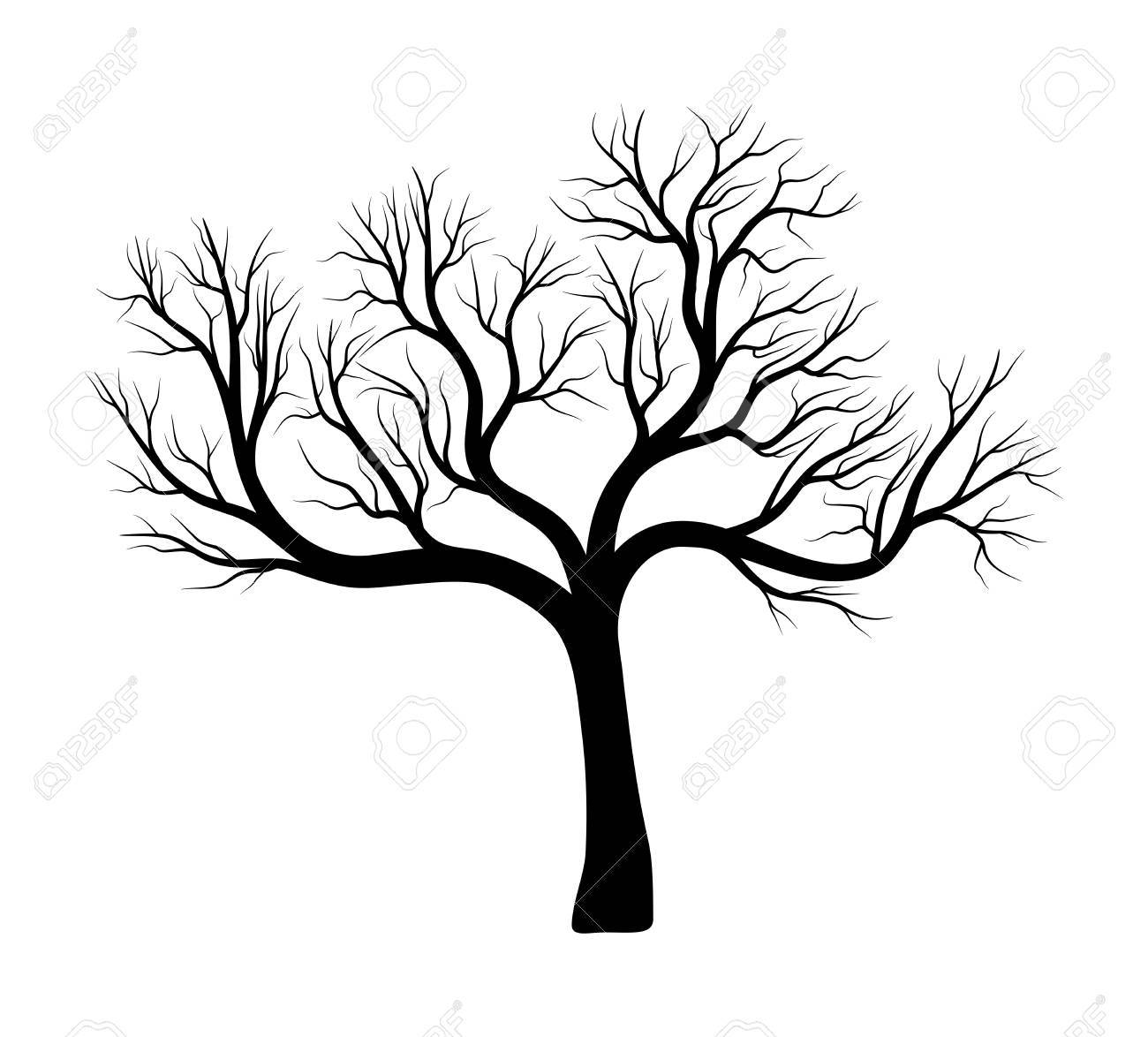 1300x1174 Bare Tree Free Download Clip Art