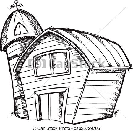450x445 doodle sketch barn vector art doodle sketch barn vector