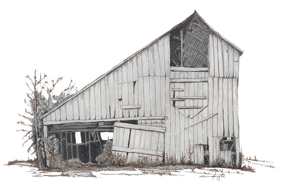 900x598 Martha's Barn Drawing