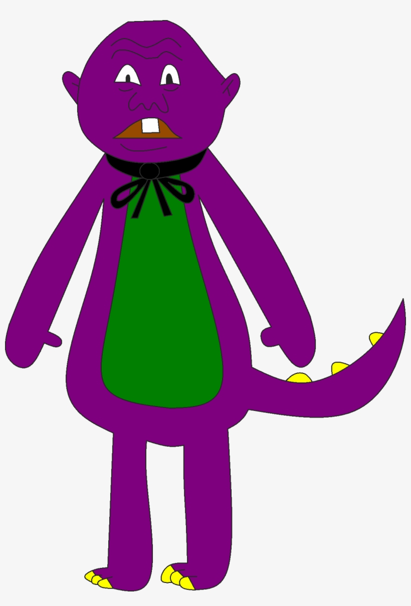 820x1209 Clipart Download Barney Drawing Steroid