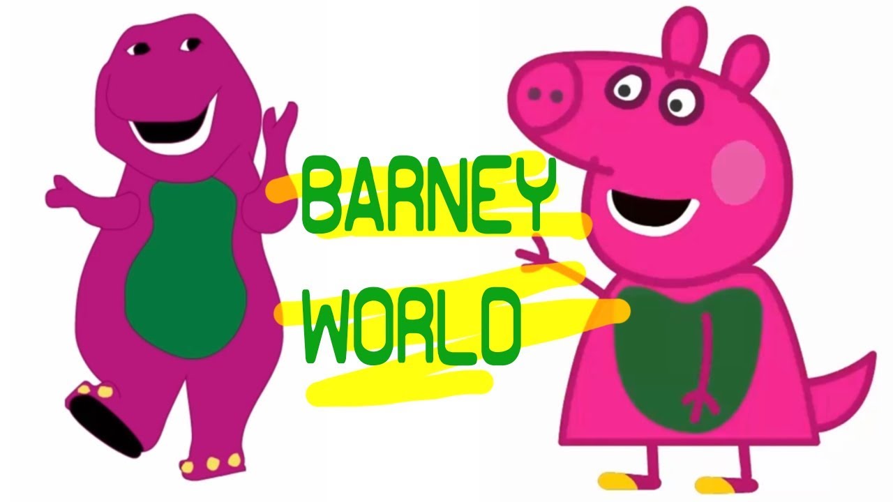 1280x720 Barney Compilation Drawing For Kids