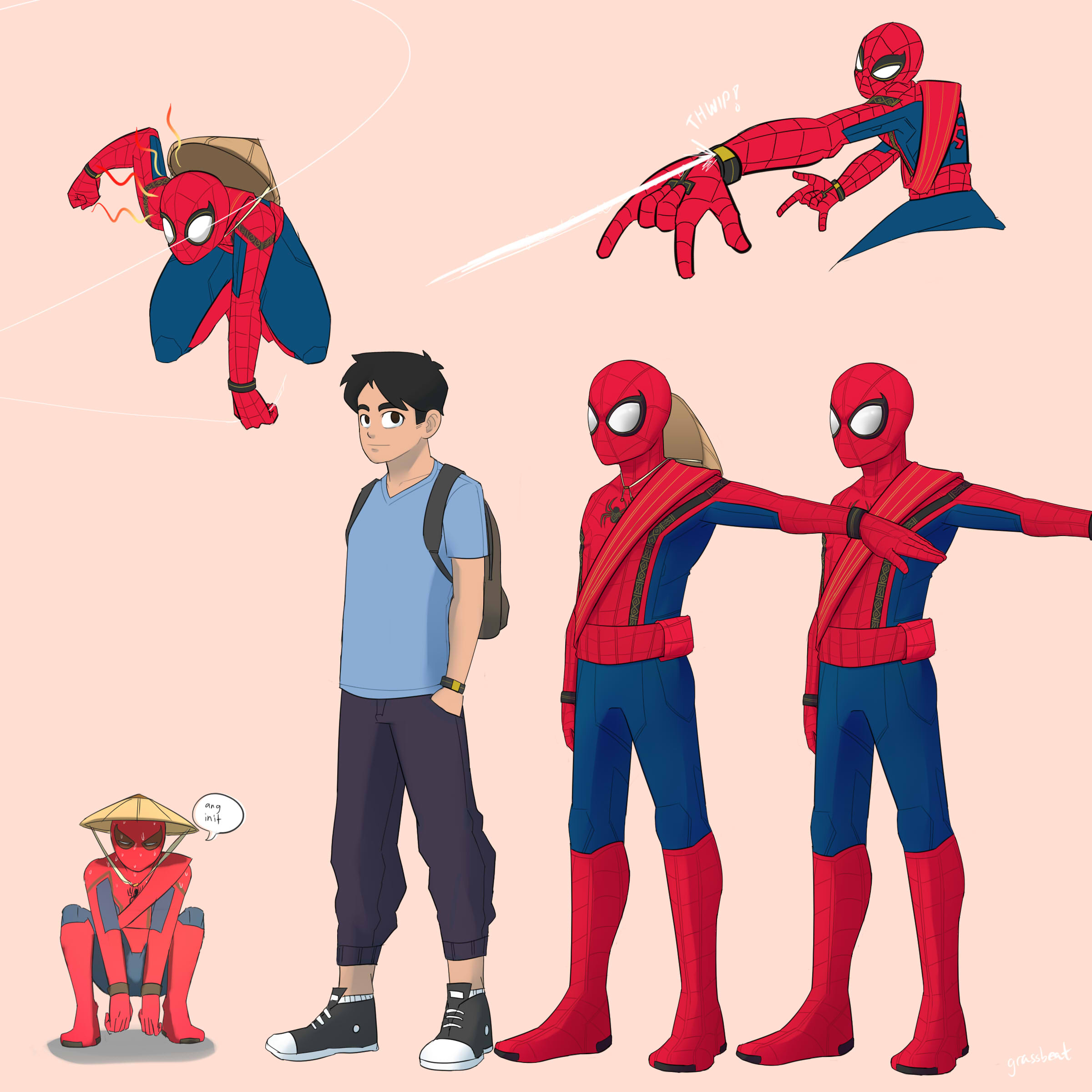 2400x2400 Fan Art Oc Into The Spider Verse Gave Me The Inspiration To Draw