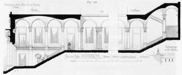 600x247 Italian Baroque Architecture, Genova University, Genova