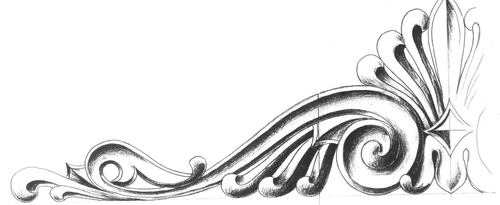 1600x656 Surface Fragments How To Draw The Acanthus, Part Iii Mural