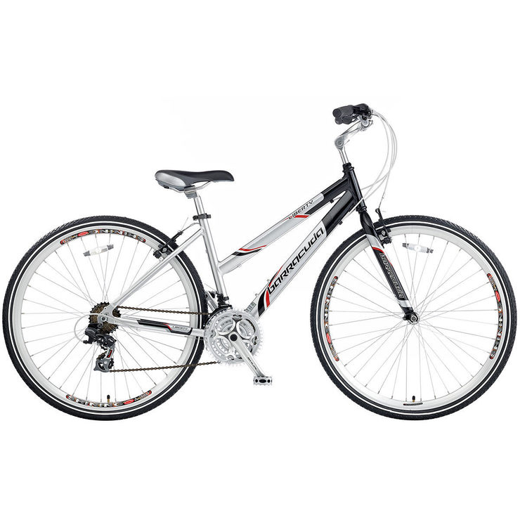 740x740 barracuda liberty women's hybrid bike in sizes costco uk