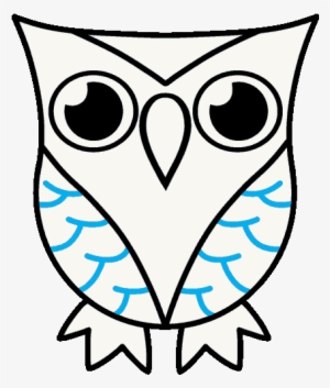 300x353 Black And White Owl What To Draw And How To Draw It