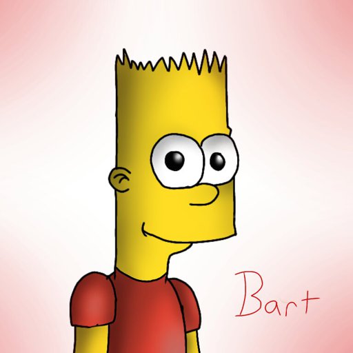 512x512 Bart Drawing The Simpsons Amino