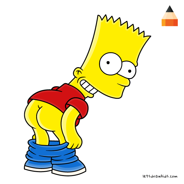 600x600 How To Draw How To Draw Bart Simpson