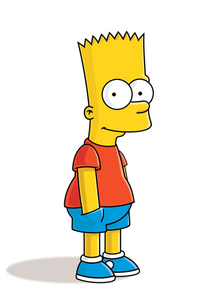 402x600 How To Draw Bart Simpson