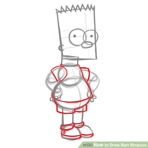 500x500 Ways To Draw Bart Simpson