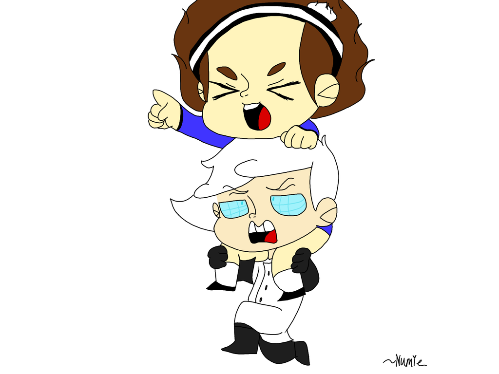 1024x768 Piggy Back Ride {base Drawing}