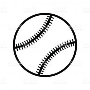 300x300 Stock Illustration Baseball Ball Vector Drawing Lazttweet