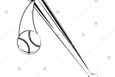 236x157 Baseball Bat Drawing Harley Quinn Free And Easy Ball Vector