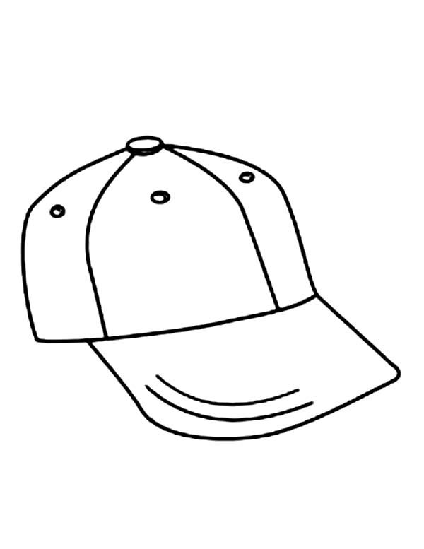 600x777 Cap Drawing Free Download