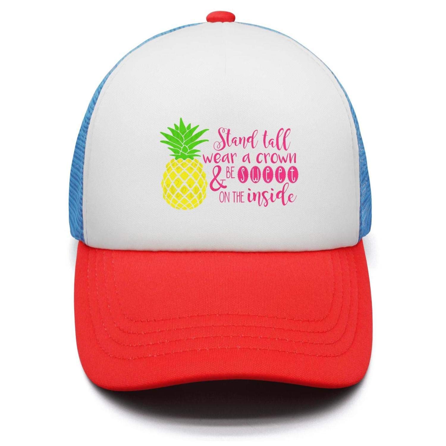 1500x1500 Progiftoo Girls' Pineapple Drawing Baseball Cap