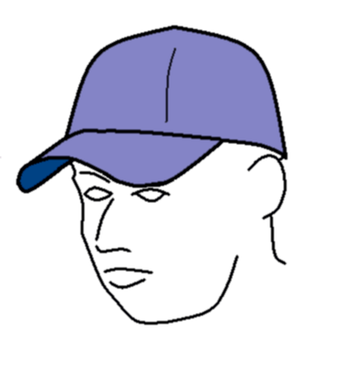 375x408 Filebaseball Cap Line Drawing