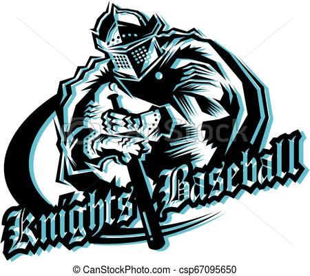 450x400 Knights Baseball Vector