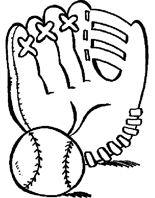 529x676 Cartoon Baseball Glove Clipart