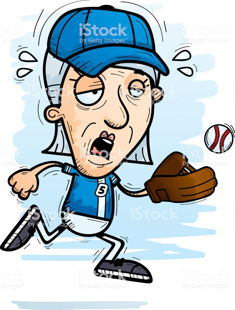 777x1024 Baseball Sketch Drawing Vector Fresh Exhausted Cartoon Senior