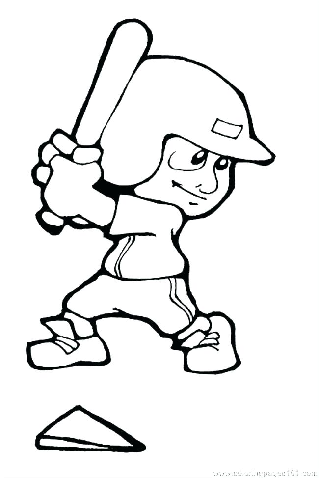 650x973 Baseball Drawing Player Mlb For Free Download