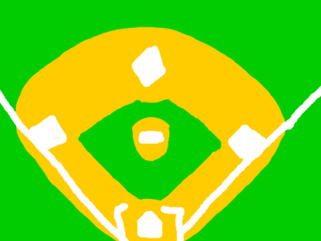 640x480 How To Draw A Baseball Field