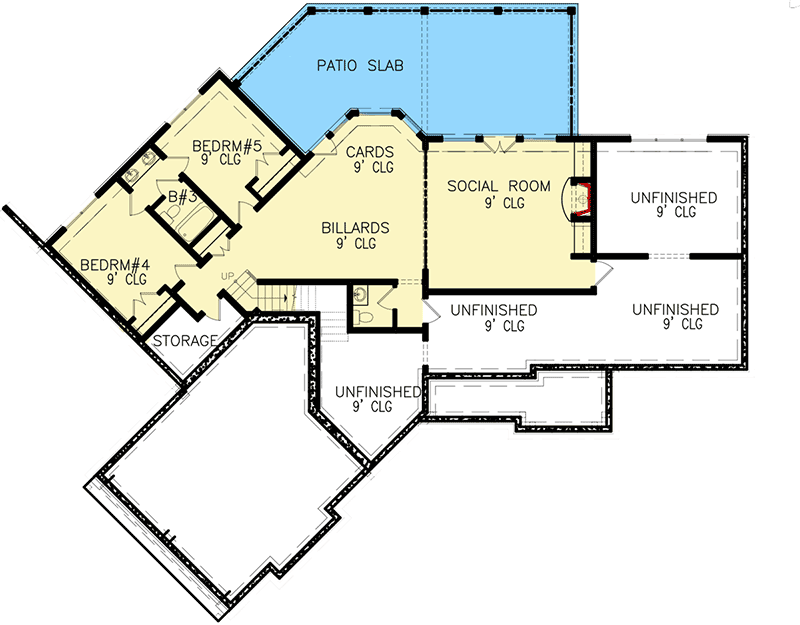 800x625 Rockin' Mountain Craftsman With Bonus Room And Walkout Basement