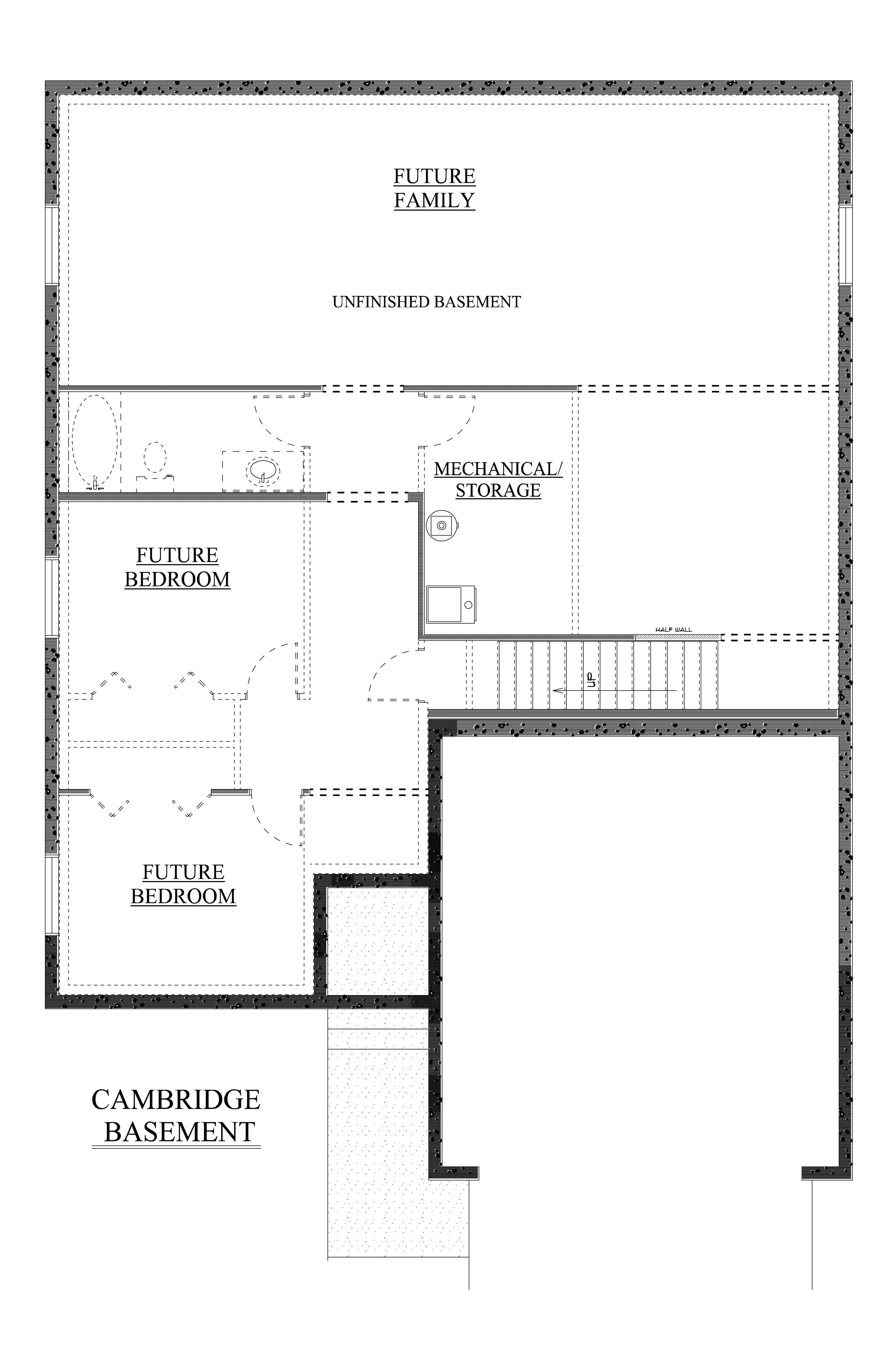 3300x5100 The Cambridge Basement Floor Plans Listings Viking Homes