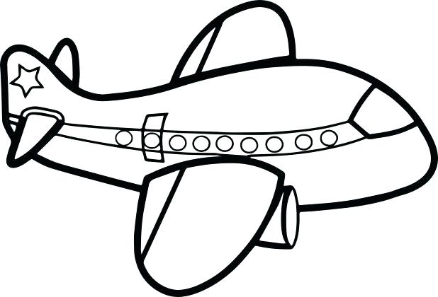 618x420 Drawing Of Aeroplane For Kids Running