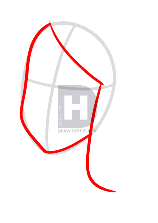 511x720 How To Draw A Simple Anime Girl, Step