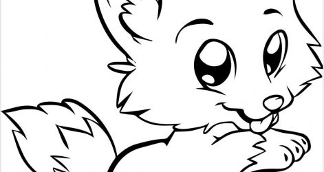 471x250 Cat And Dog Cartoon Drawing Simple Cute Free Pictures Outline