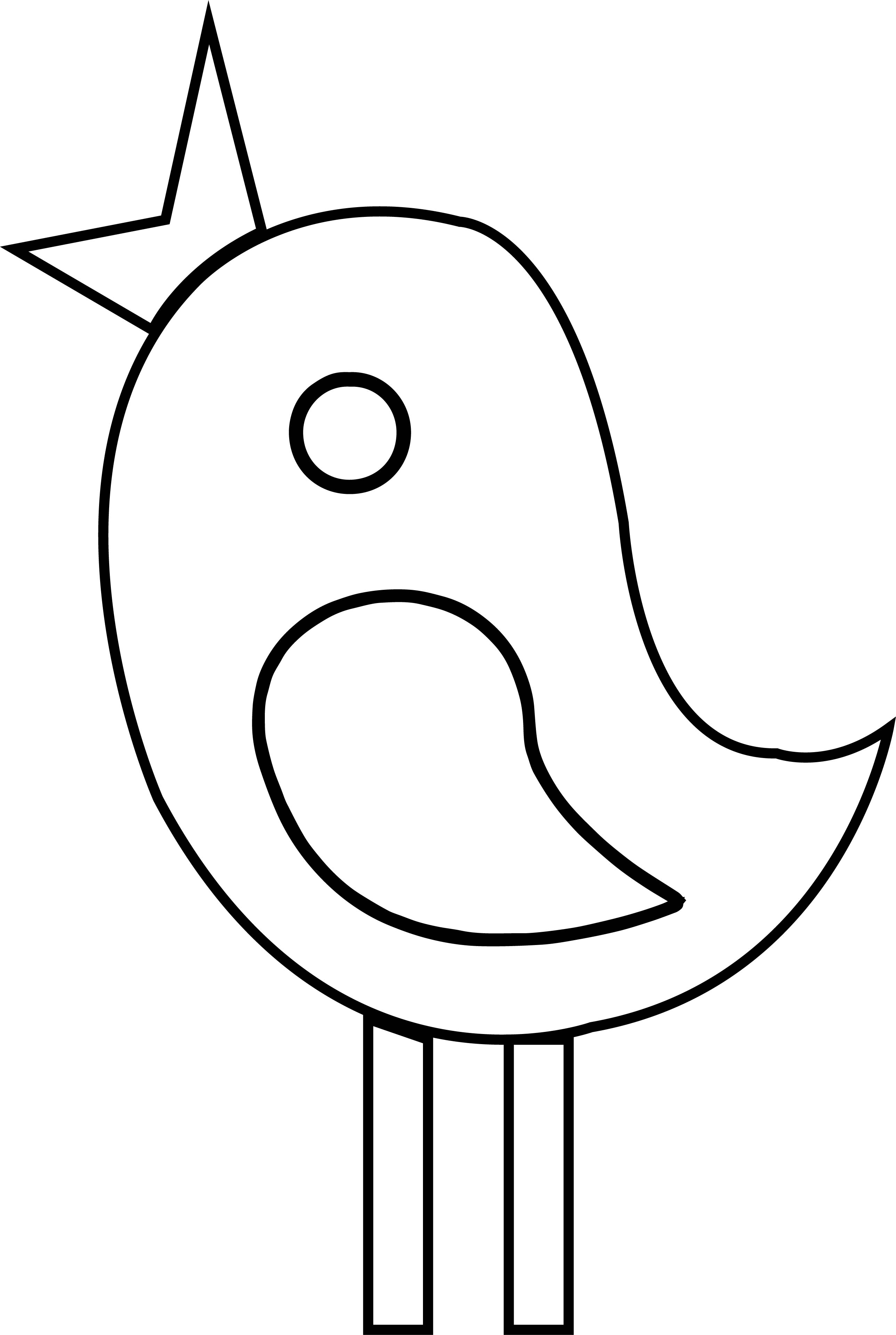 Basic Bird Drawing | Free download on ClipArtMag