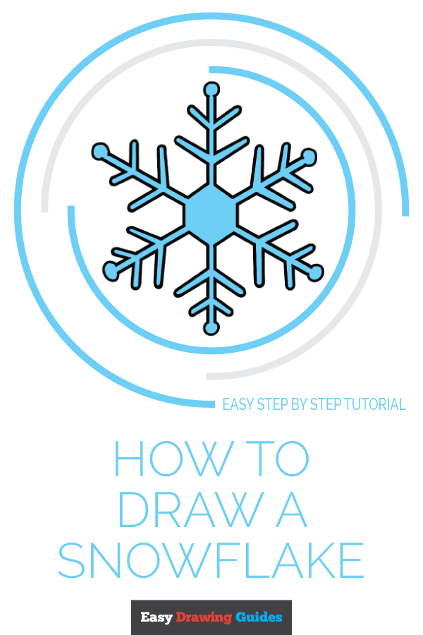 600x900 How To Draw A Snowflake