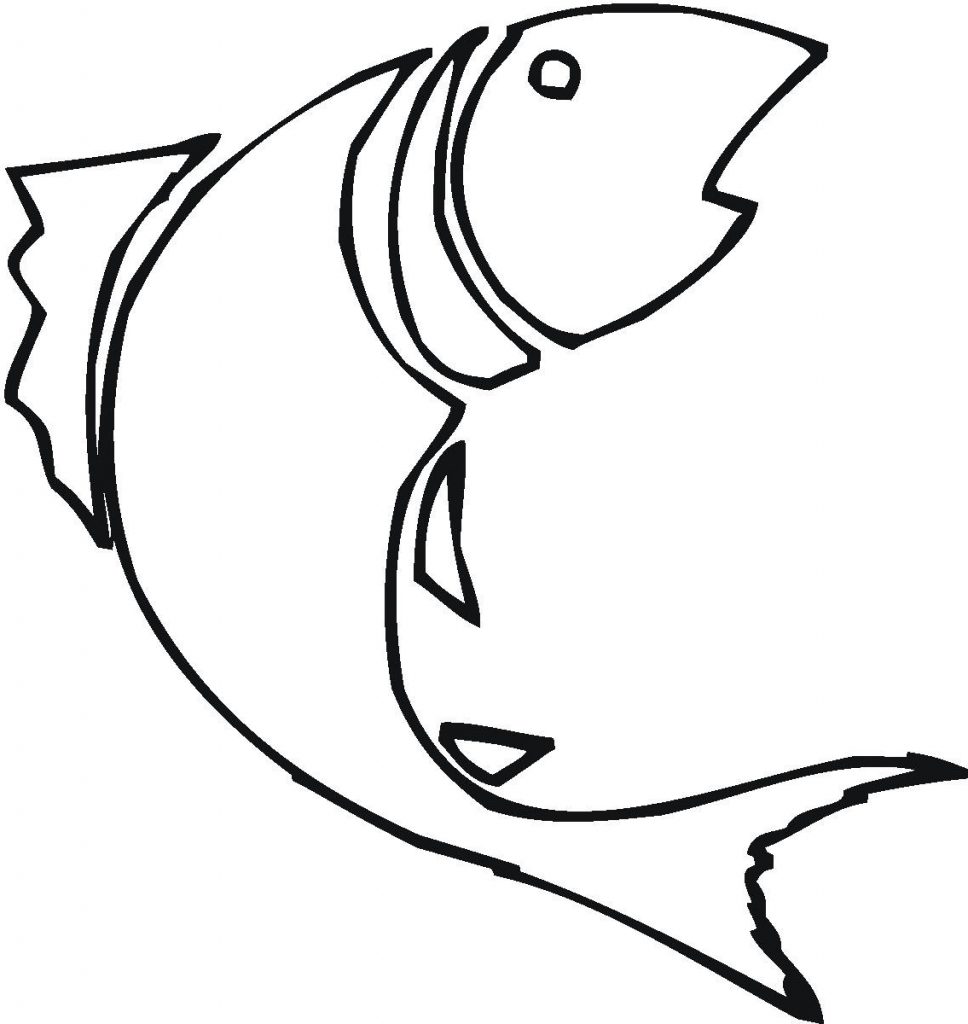 968x1024 Fishing Drawing Basic For Free Download