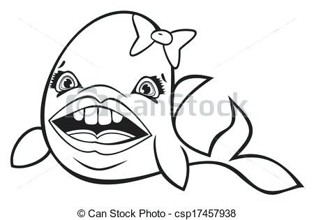 450x315 Cartoon Fish Drawings