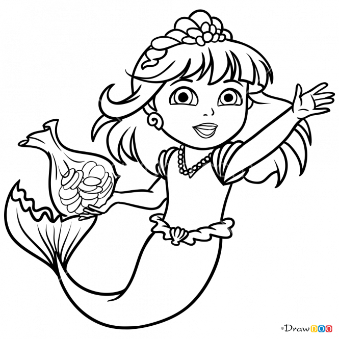 665x665 Collection Of Free Dora Drawing Basic Download On Ui Ex