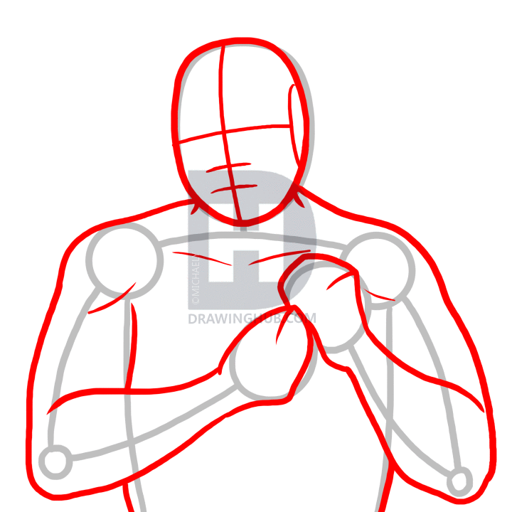 720x720 How To Draw Babe Ruth, Step