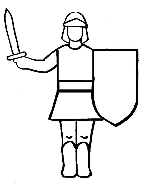 564x742 Knight Drawing Basic For Free Download