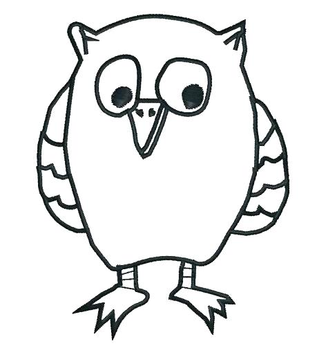 459x500 Owl Drawing Outline Barn Snowy Owl Outline Drawing
