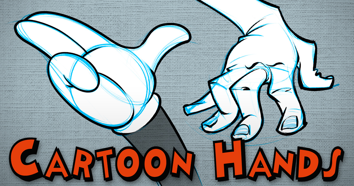 1200x630 How To Draw Cartoon Hands